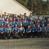 Clubfoto genomen voor Fietsfabriek van Jan Janssen in 1990